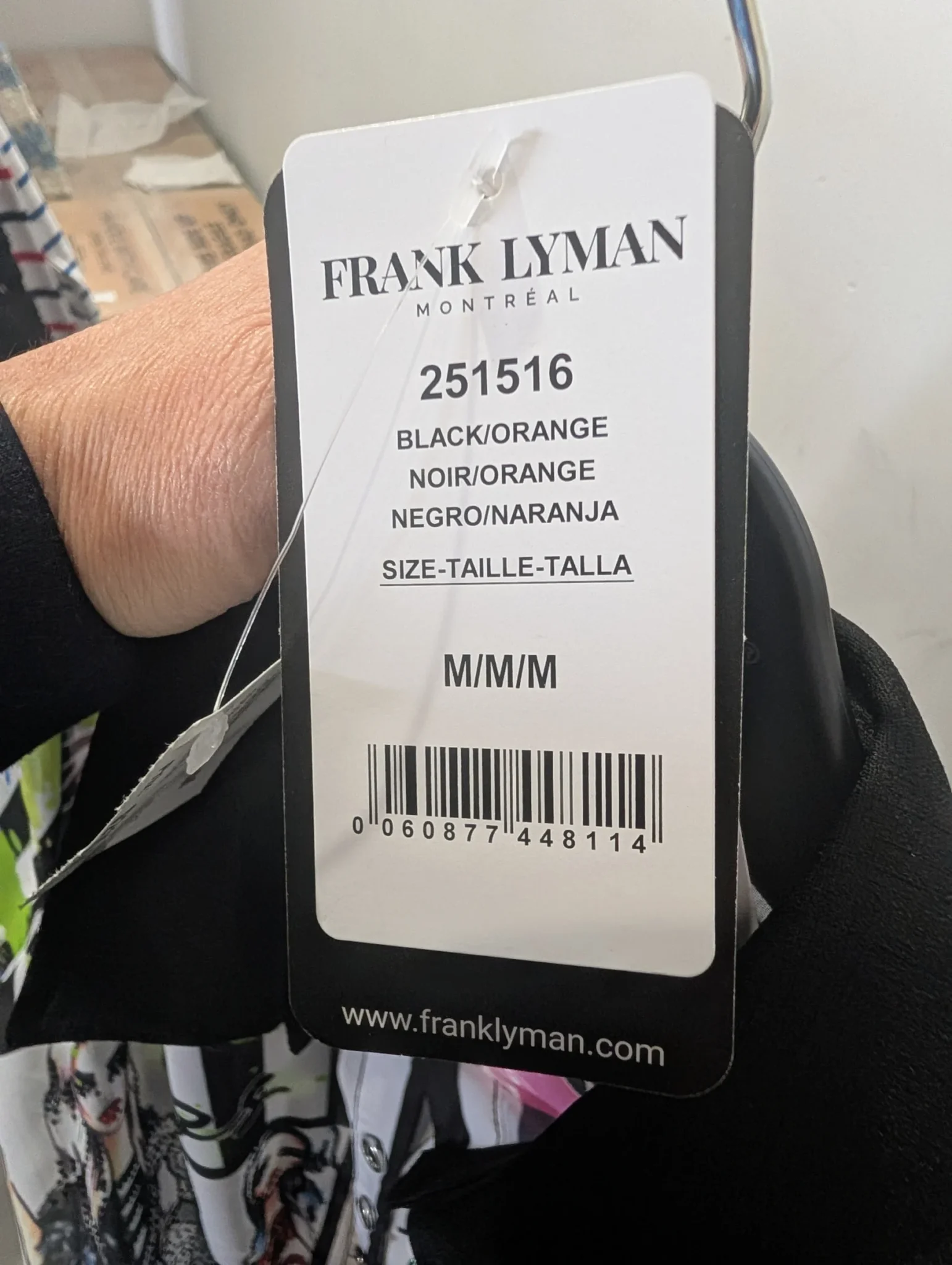 Image for Frank Lyman blouse