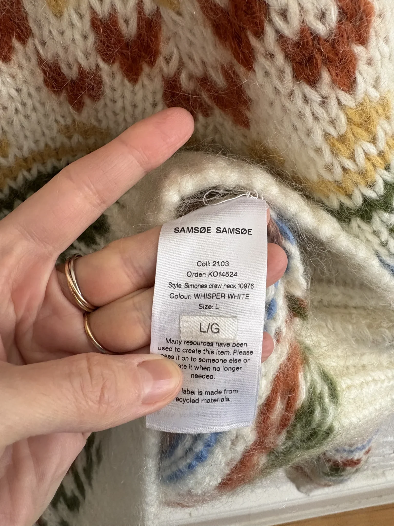 Image for Knitting Samsoe Samsoe