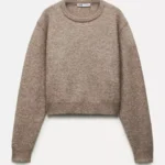 Featured thumbnail for BAISSE DE PRIX* Pull en maille avec laine beige/tan