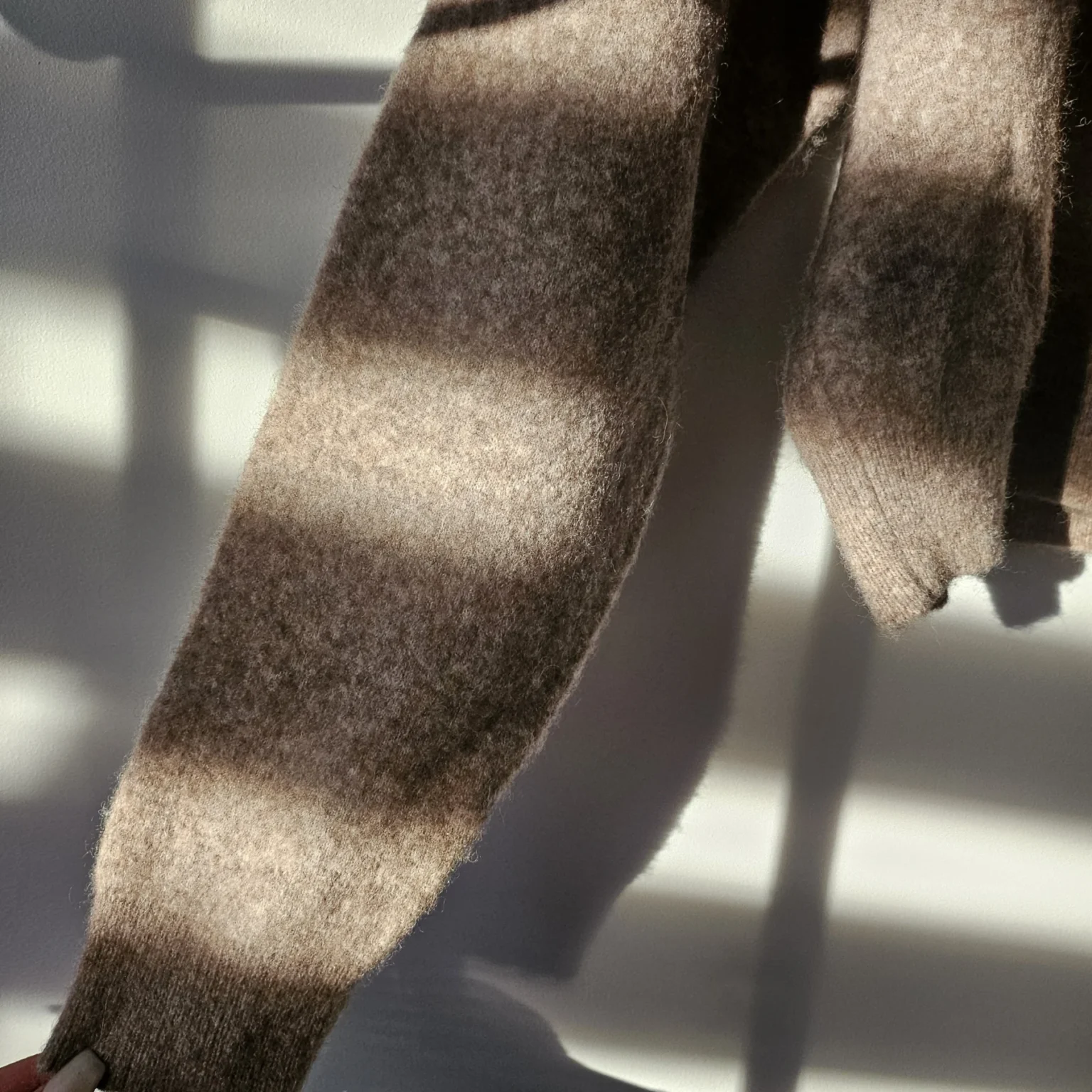 Image for BAISSE DE PRIX* Pull en maille avec laine beige/tan