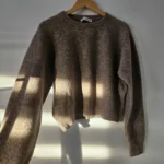 Thumbnail for BAISSE DE PRIX* Pull en maille avec laine beige/tan