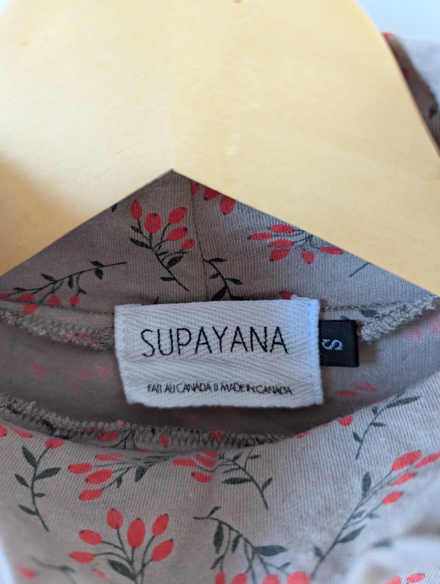 Image for Col roulé fleuri Supayana, Small