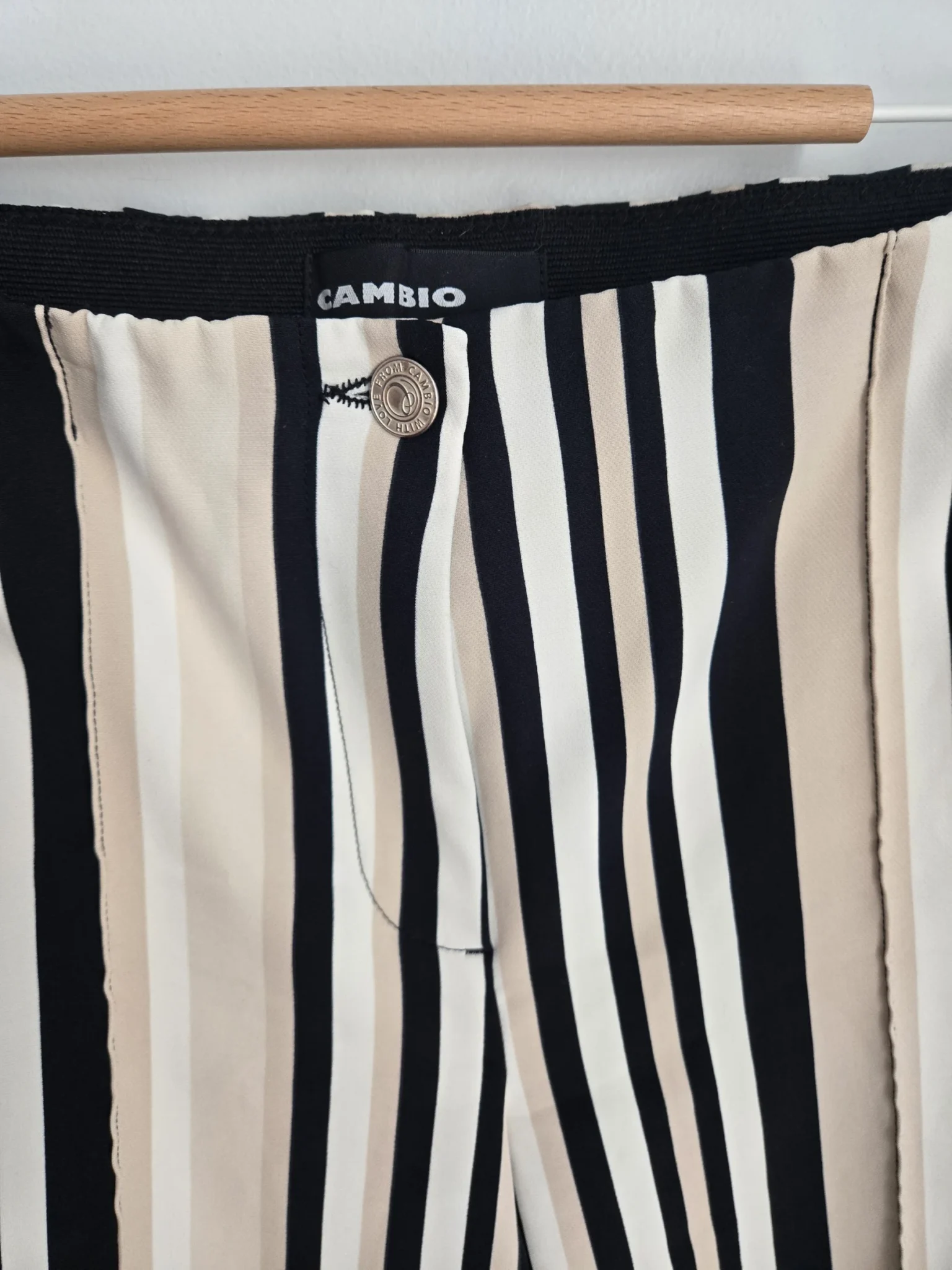 Image for CAMBIO striped trousers