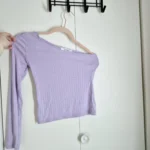 Featured thumbnail for Purple one-sleeve jumper Small