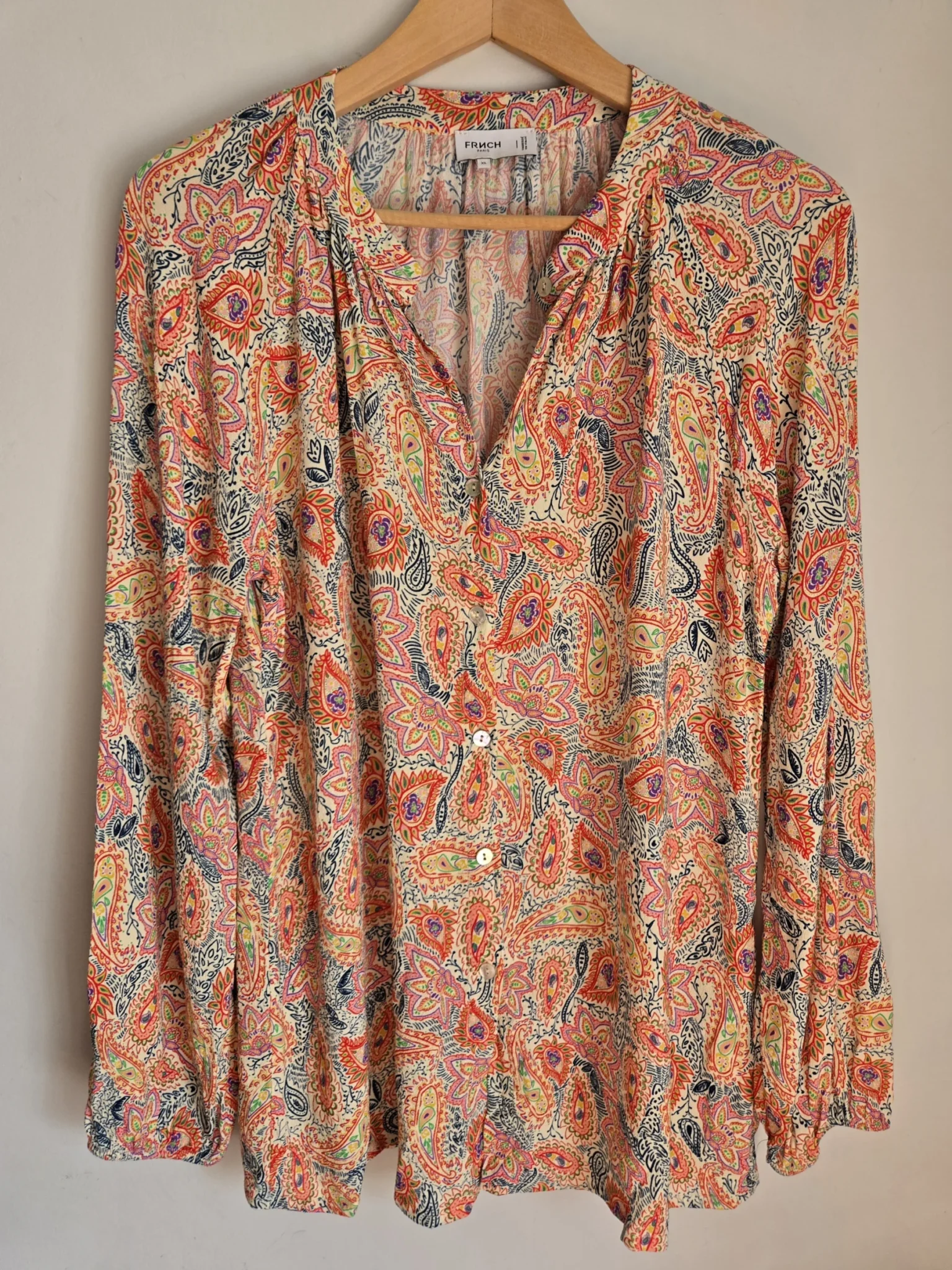Featured image for New Paisley blouse FRNCH Paris
