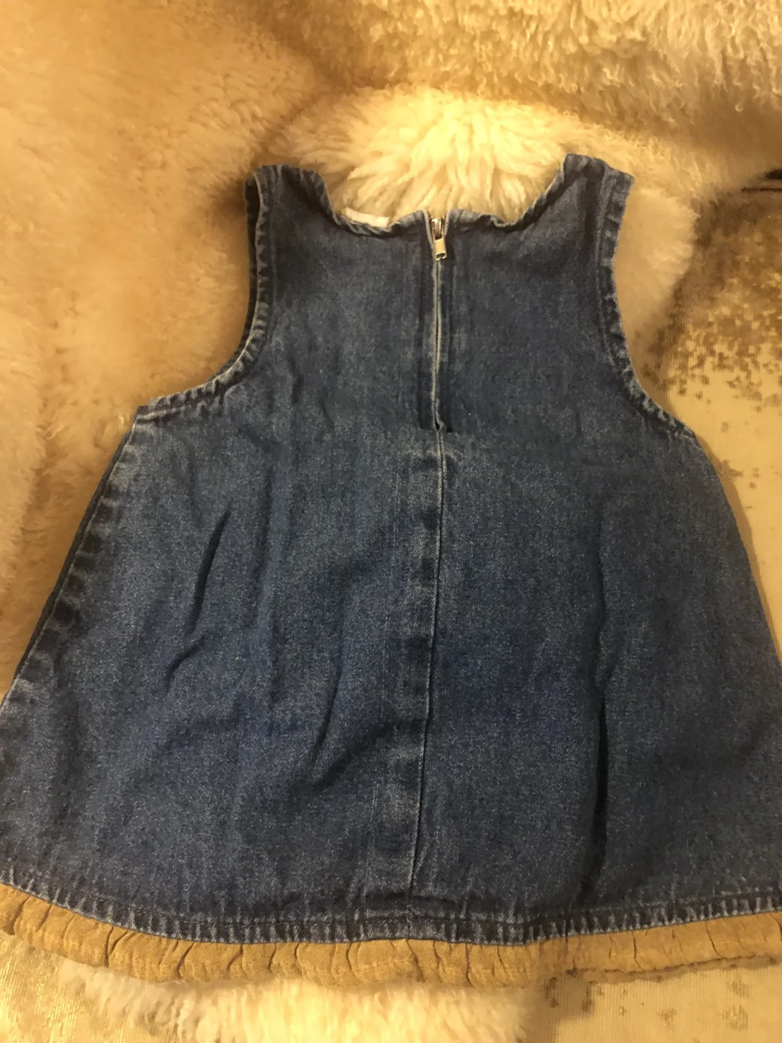 Image for Robe style jumper jeans, 6-9 .. fais dès 2 mois!