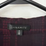 Thumbnail for Dynamite check long shirt