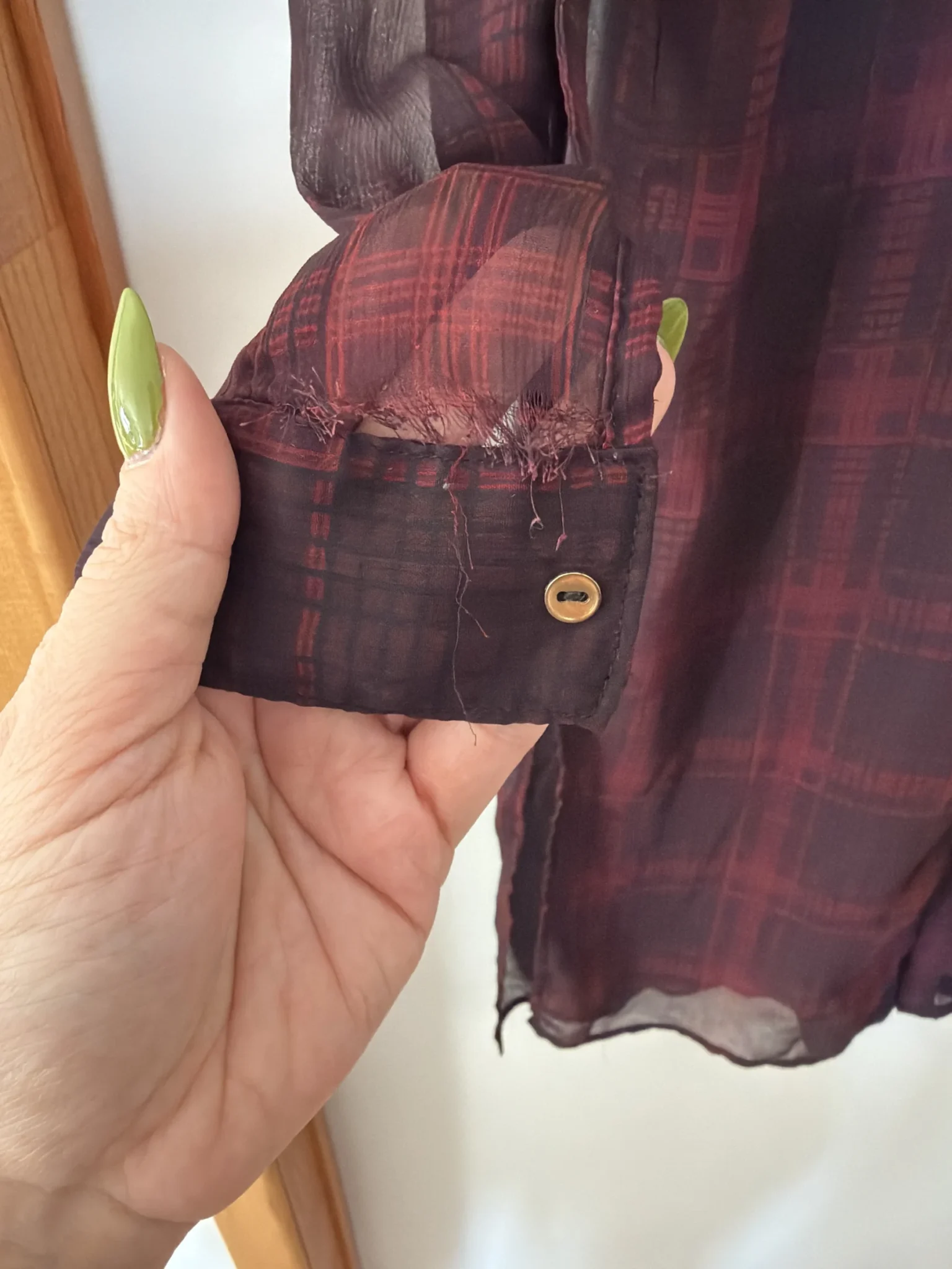 Image for Dynamite check long shirt