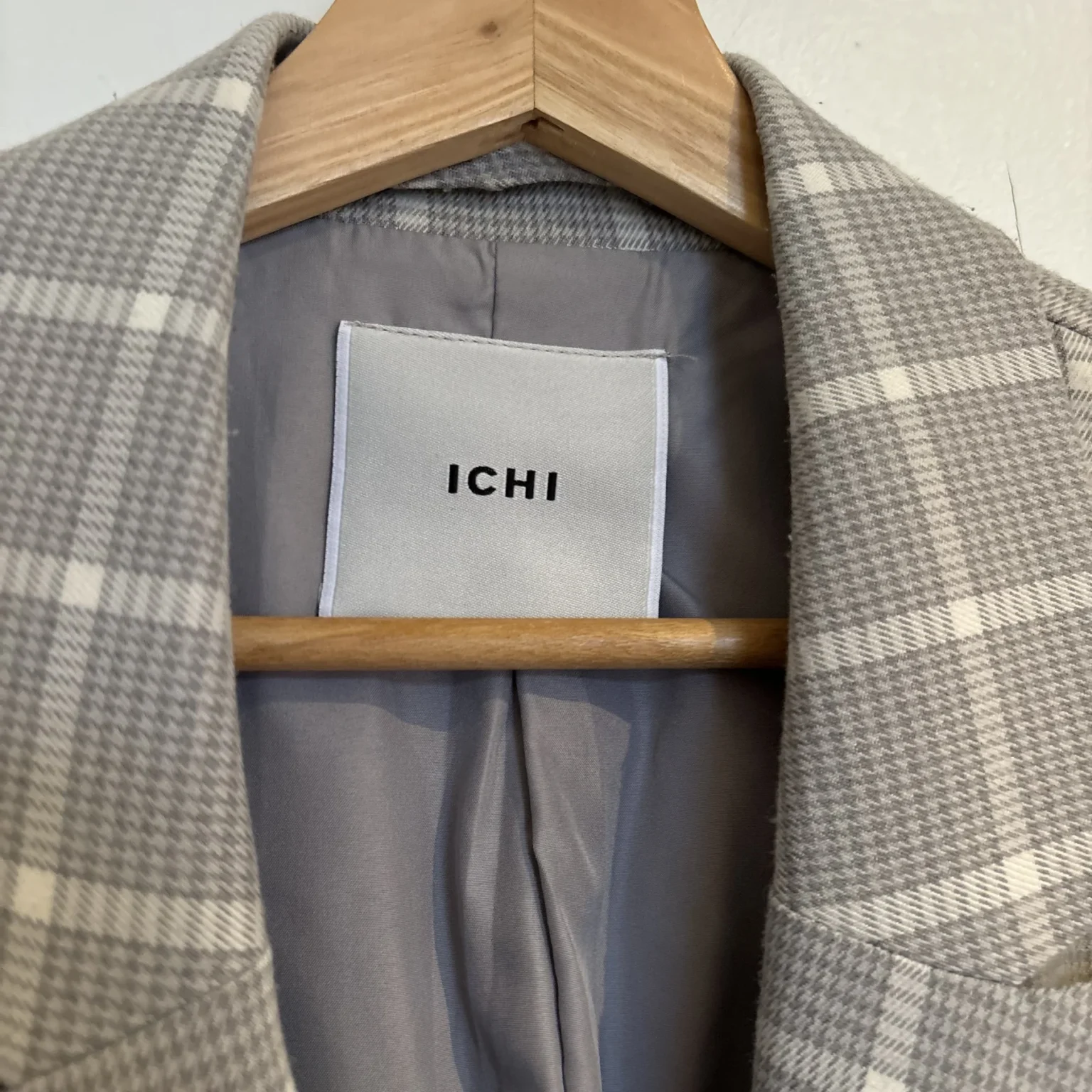 Image for Blazer oversize à carreaux pour femmes