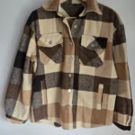 Featured thumbnail for Tan and brown shacket