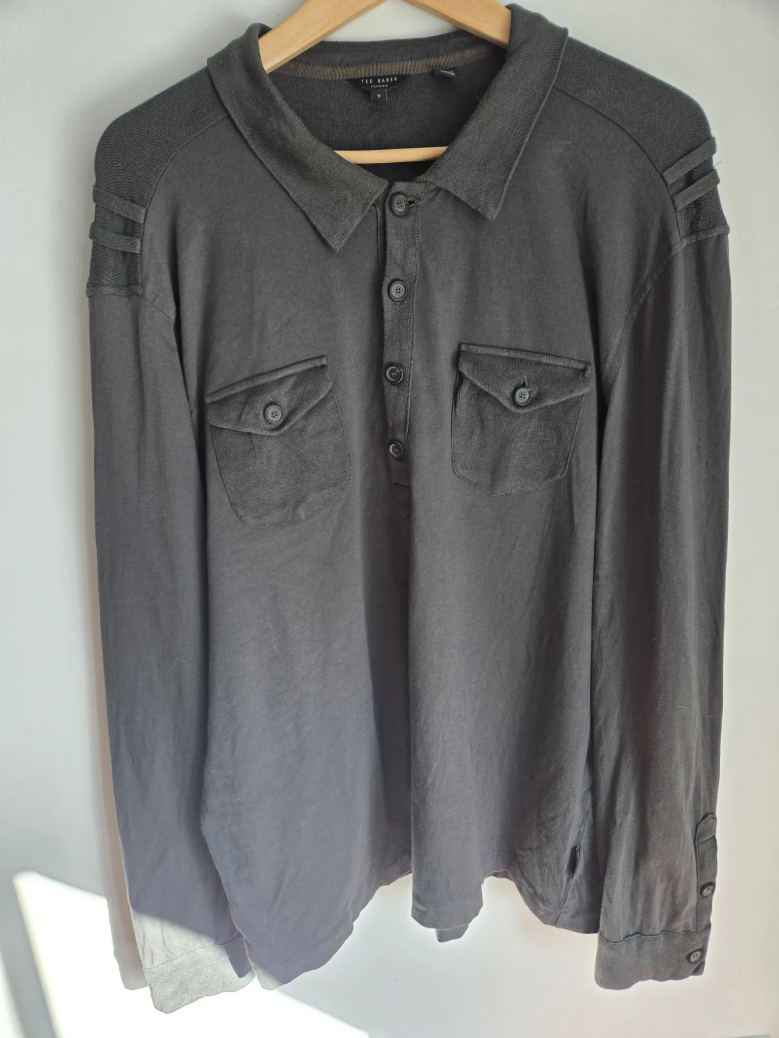 Featured image for Ted Baker long-sleeved polo shirt