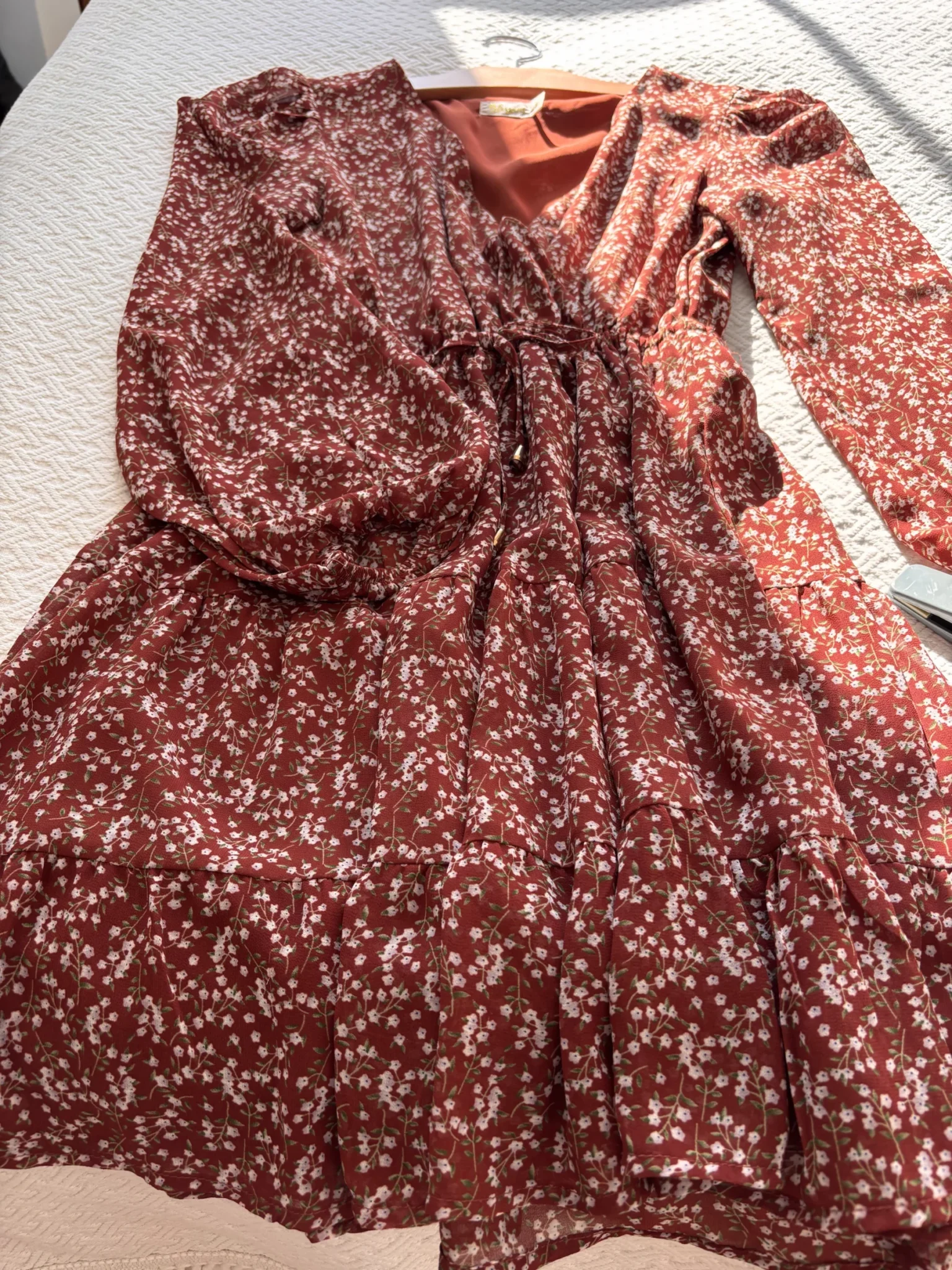 Image for Floral wrap dress!