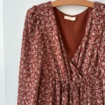 Thumbnail for Floral wrap dress!
