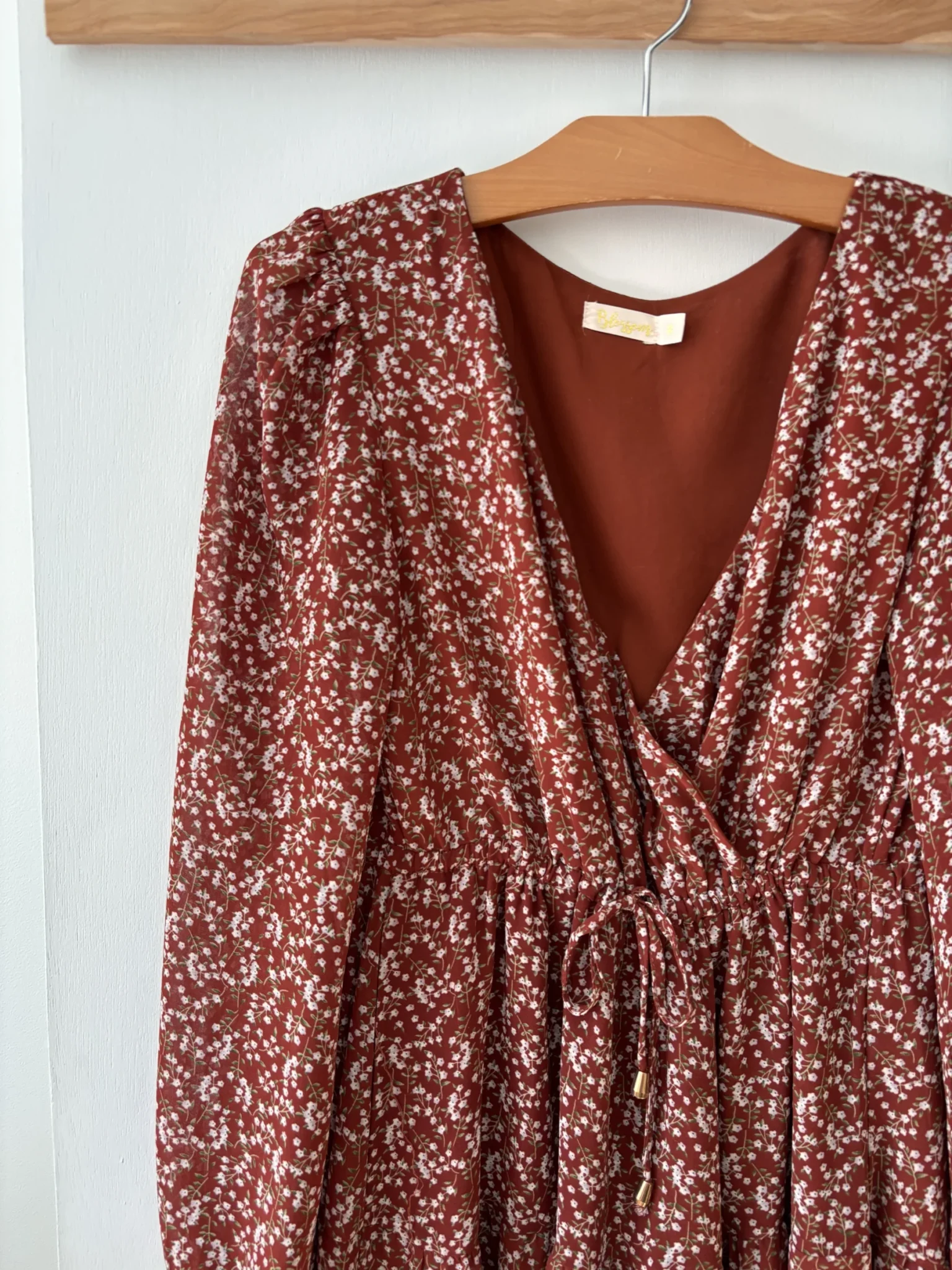 Image for Floral wrap dress!