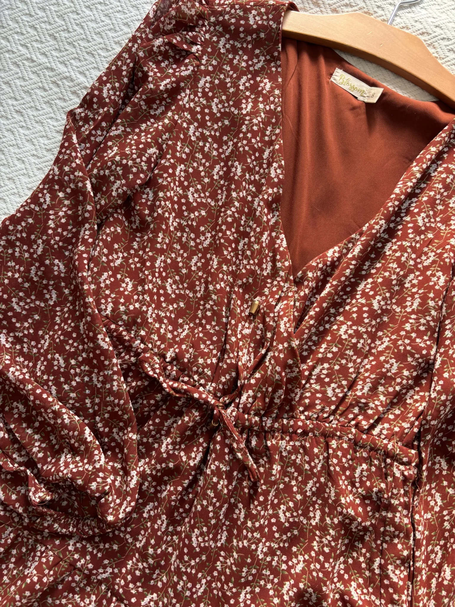 Image for Floral wrap dress!