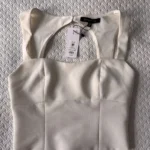 Thumbnail for Corset-style top with lace-up back