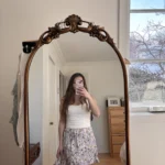 Thumbnail for Corset-style top with lace-up back