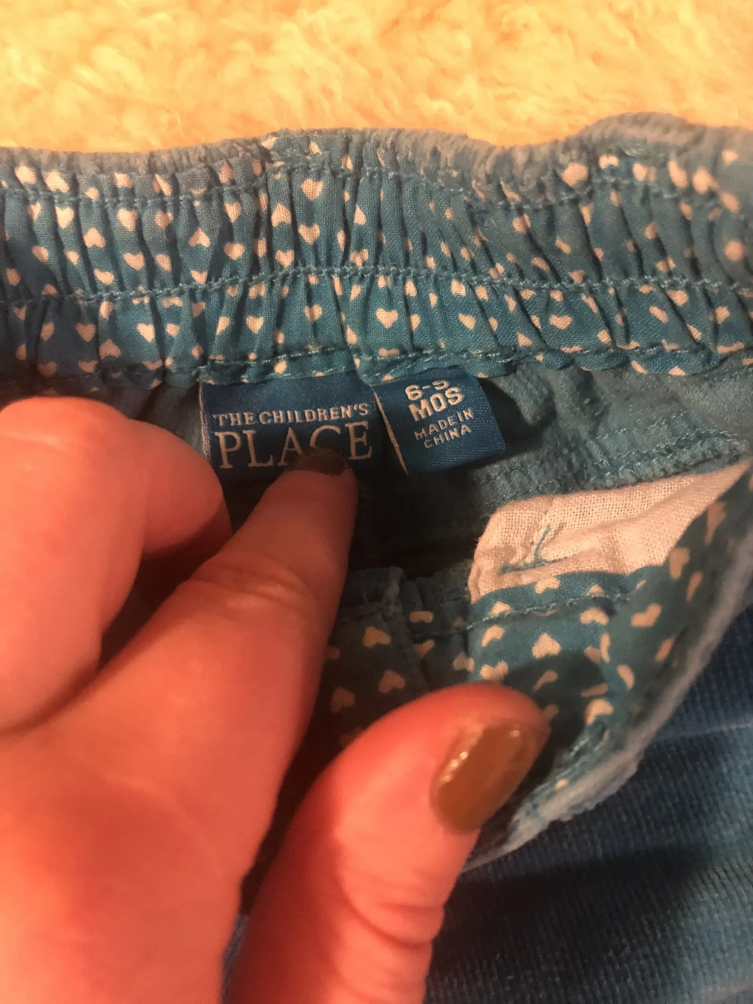 Image for Corduroy trousers 6-9 small
