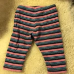 Thumbnail for Leggings rayé 6-9 fait petit