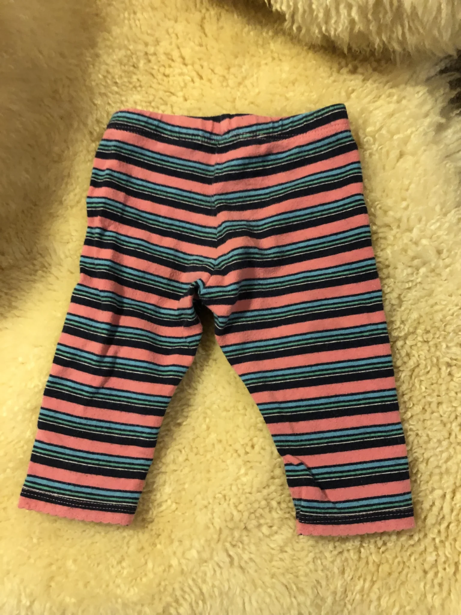 Image for Leggings rayé 6-9 fait petit