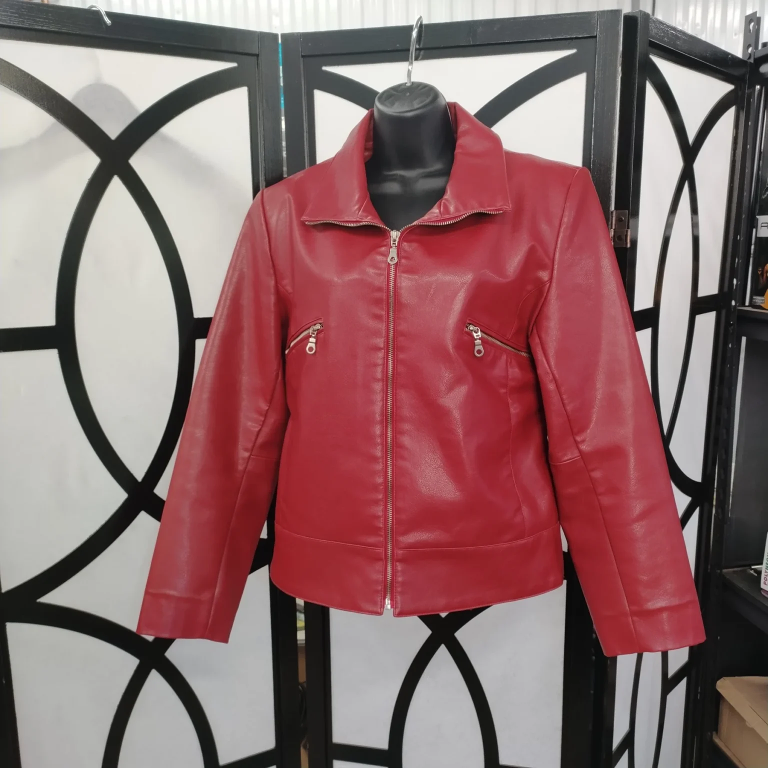 Featured image for Manteau simili cuir