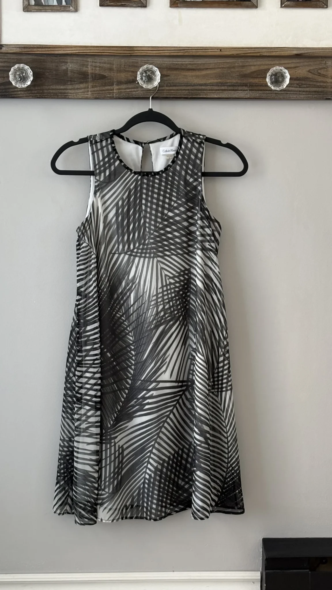 Featured image for Calvin Klein patterned dress