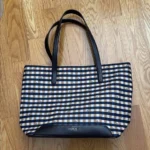 Featured thumbnail for Sac à main motif vichy Tous