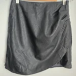 Featured thumbnail for Leather-effect skirt ABERCOMBIE & FITCH