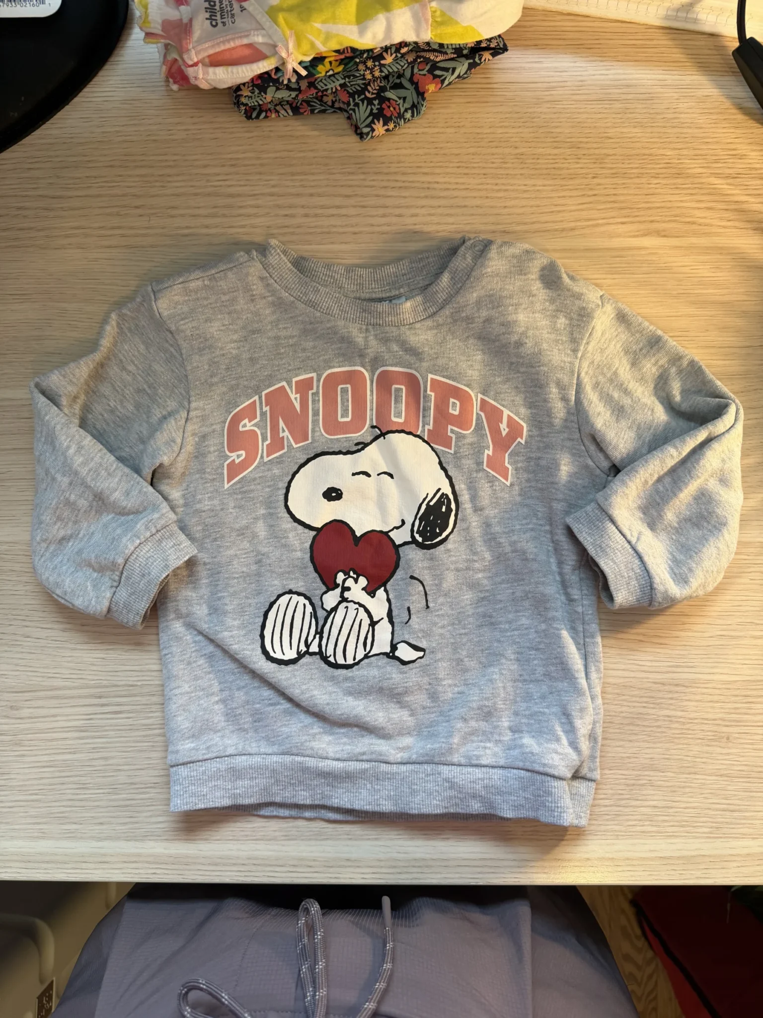 Featured image for HM Snoopy jersey 12-18M