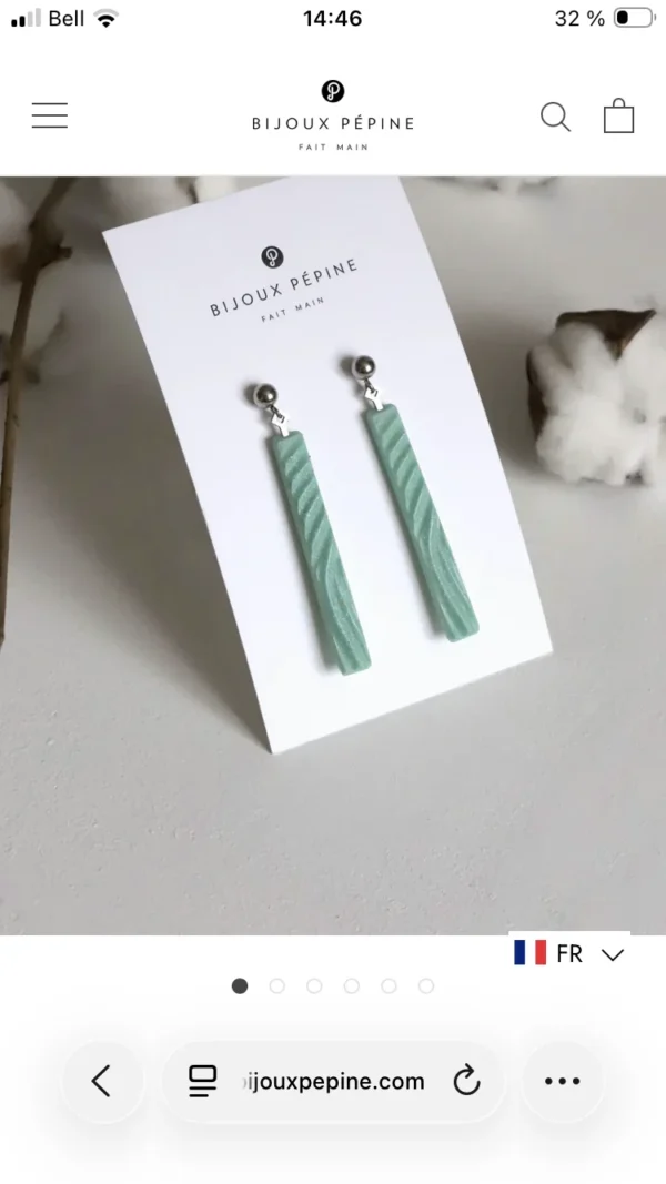 Image for Boucles d’oreilles Pépine