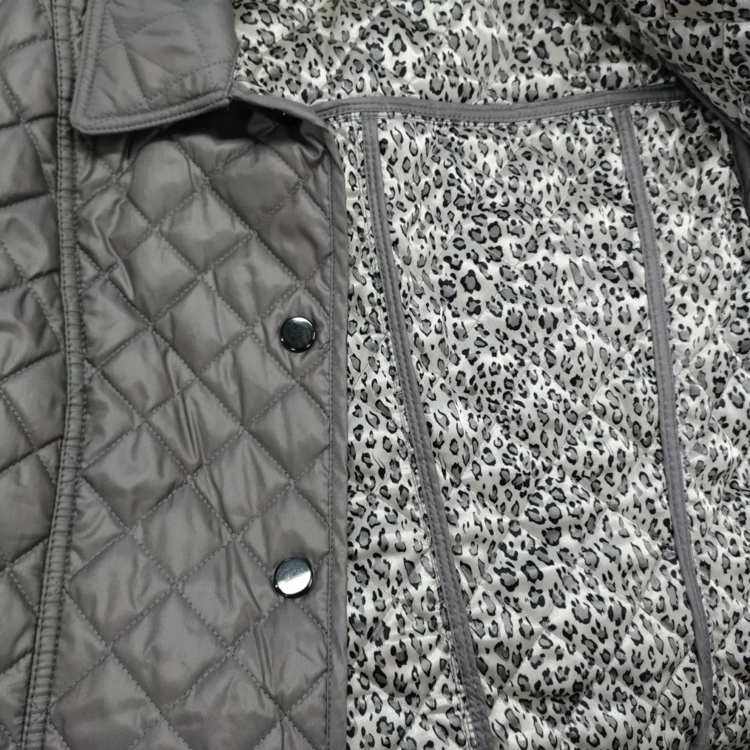 Image for Quilted spring coat