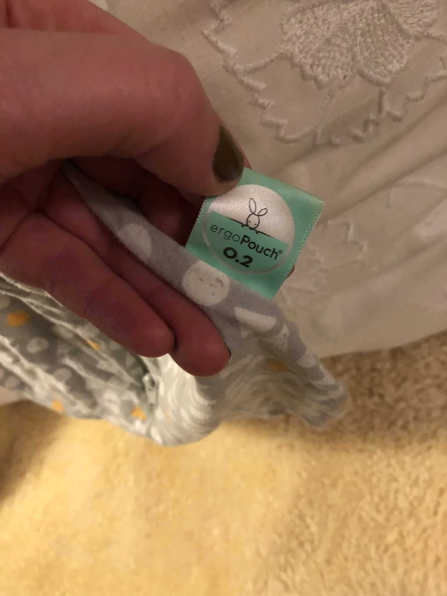 Image for Lightweight ergo thumb 2.0 for newborn babies