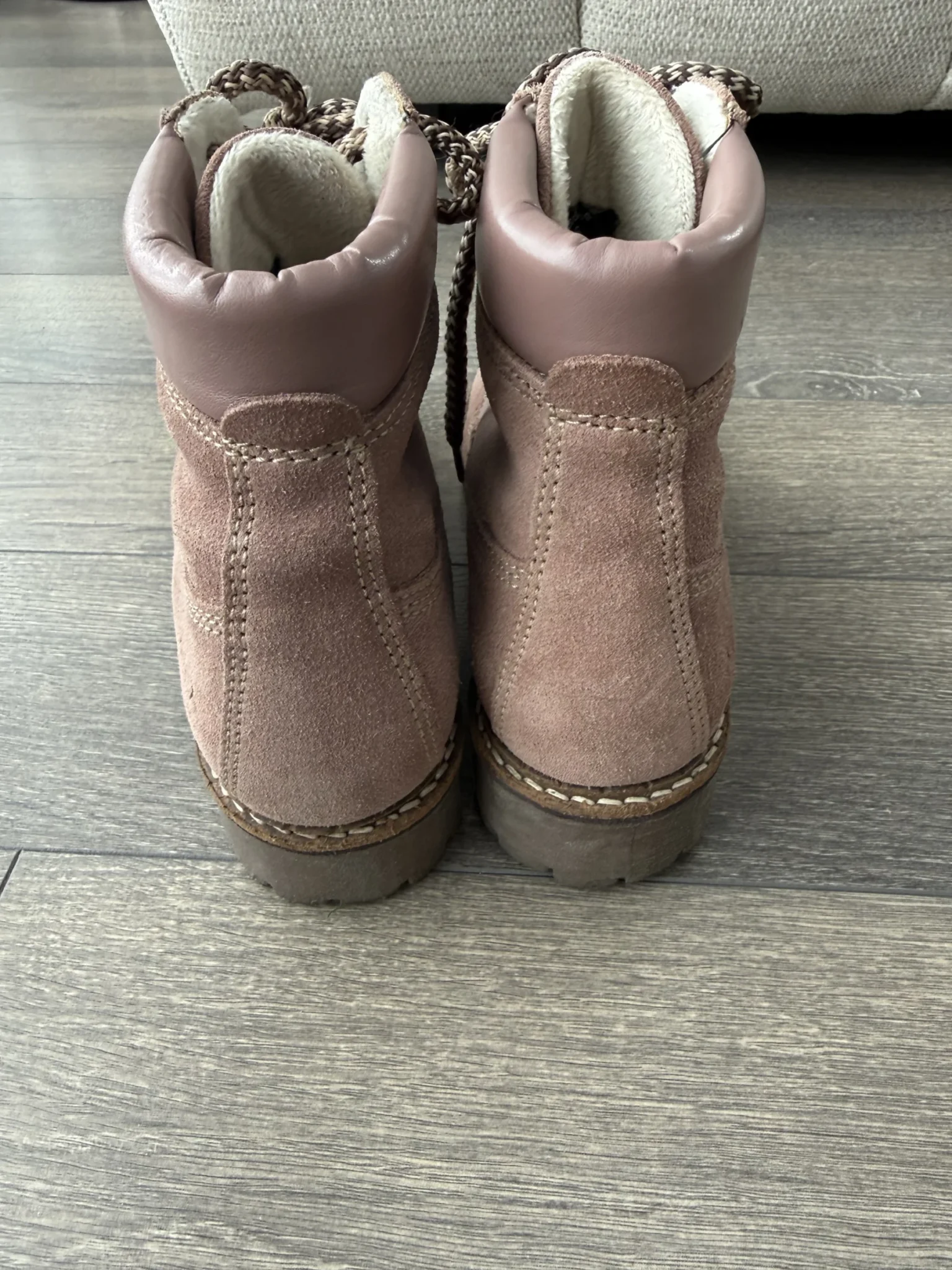 Image for Bottes Artica en suède rose – très bon état- size 6