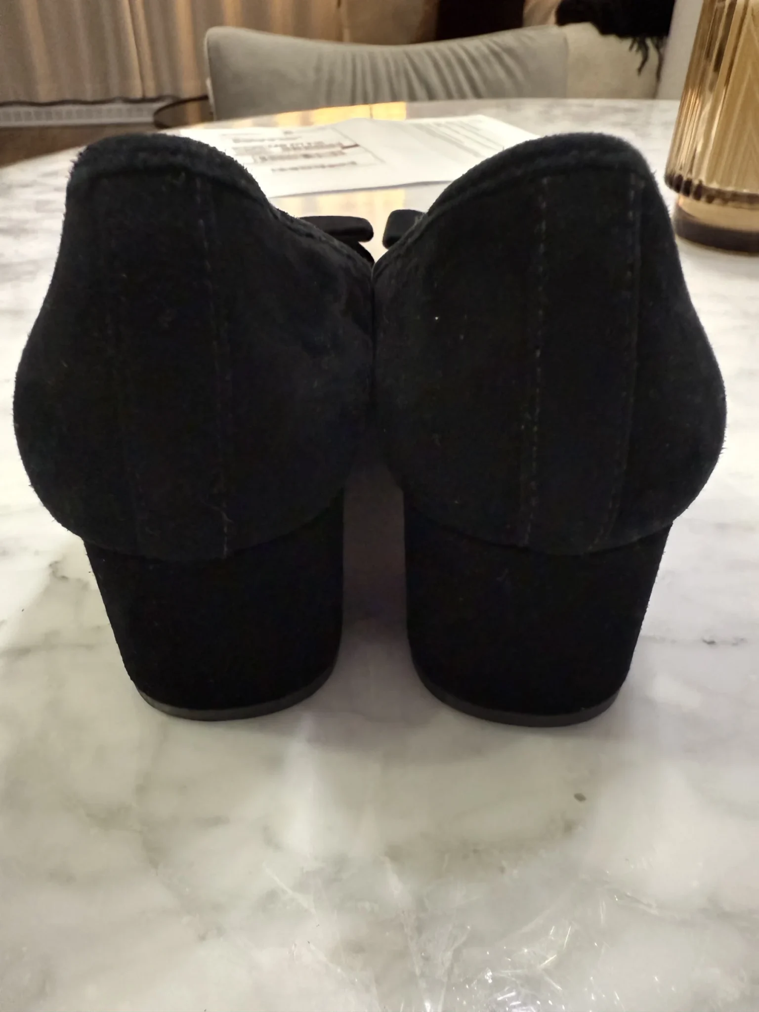 Image for MK shoe in black suede - size 5.5