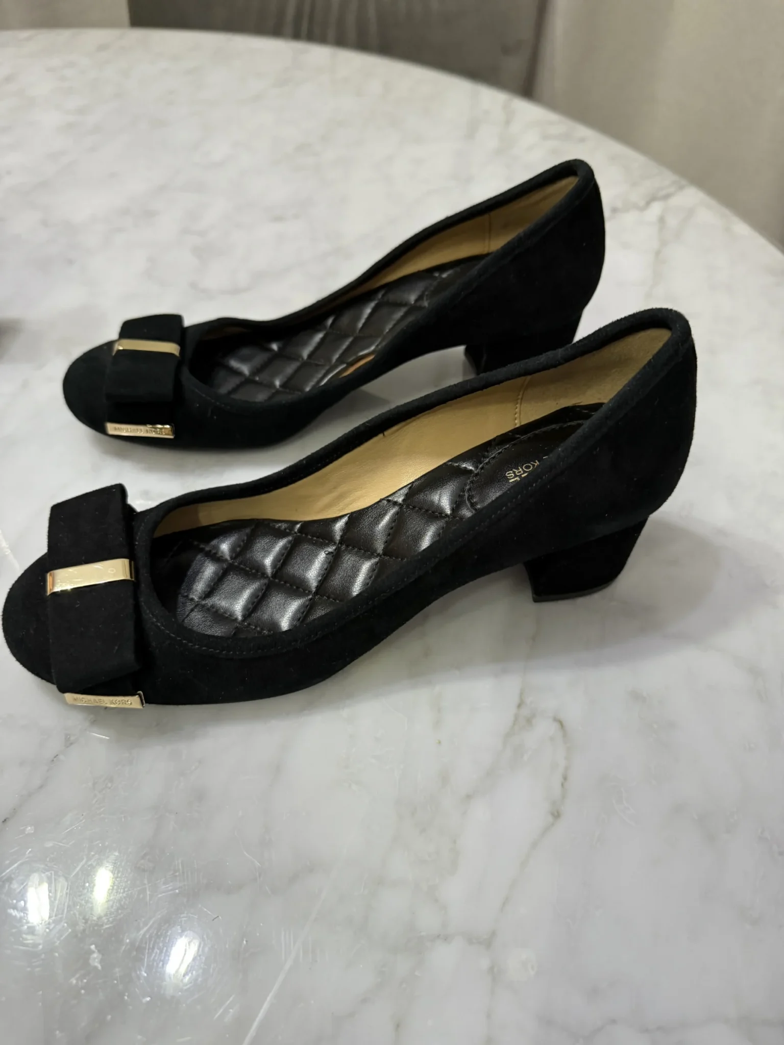 Image for MK shoe in black suede - size 5.5