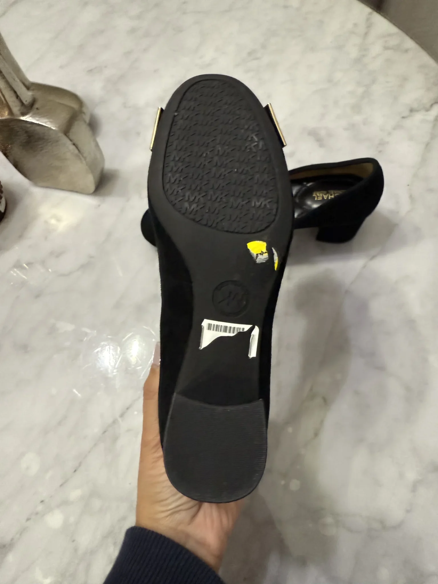 Image for MK shoe in black suede - size 5.5