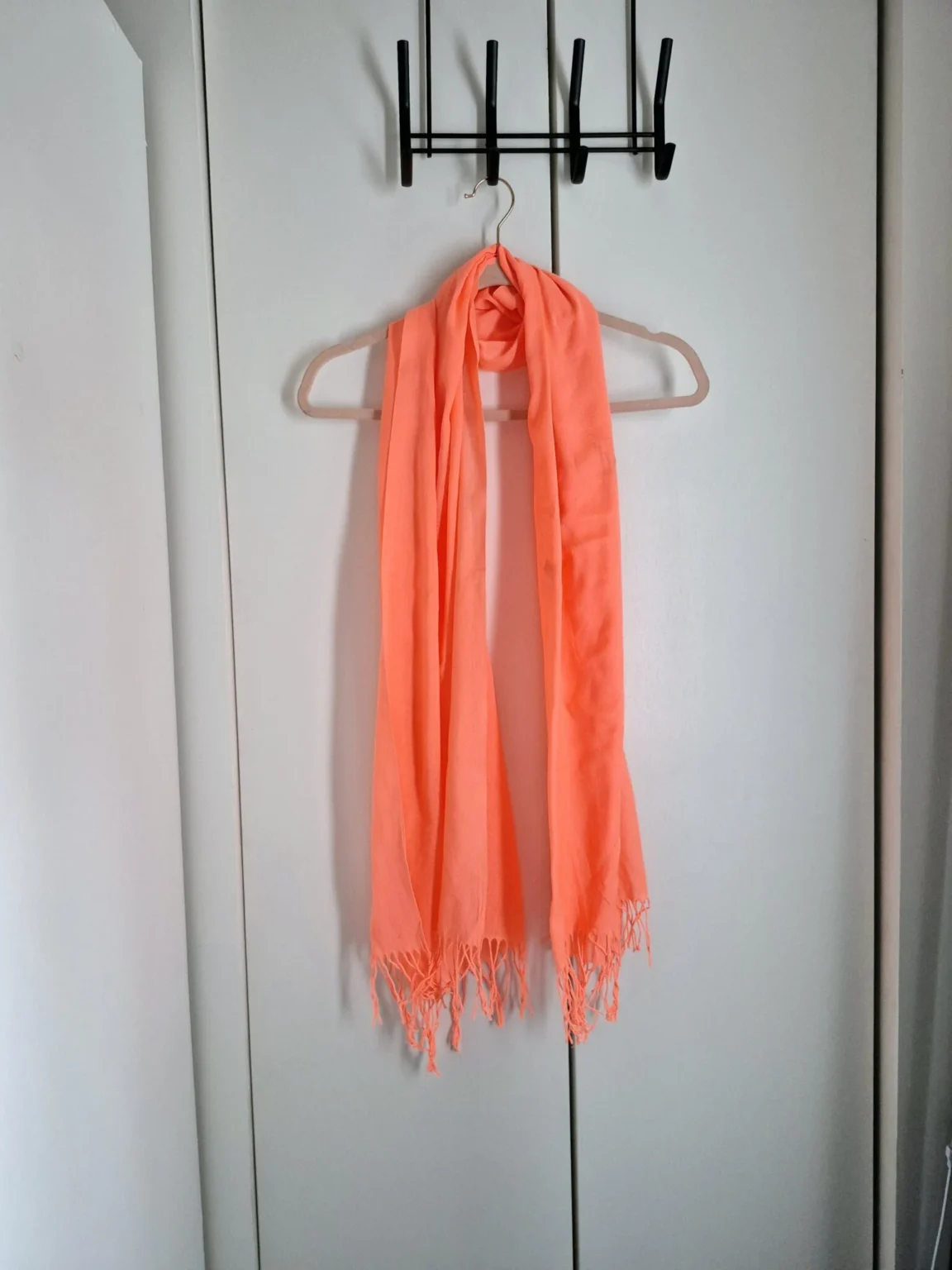 Featured image for Coral / Peach scarf