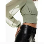 Thumbnail for Blouse Aritzia Wilfred Wistful
