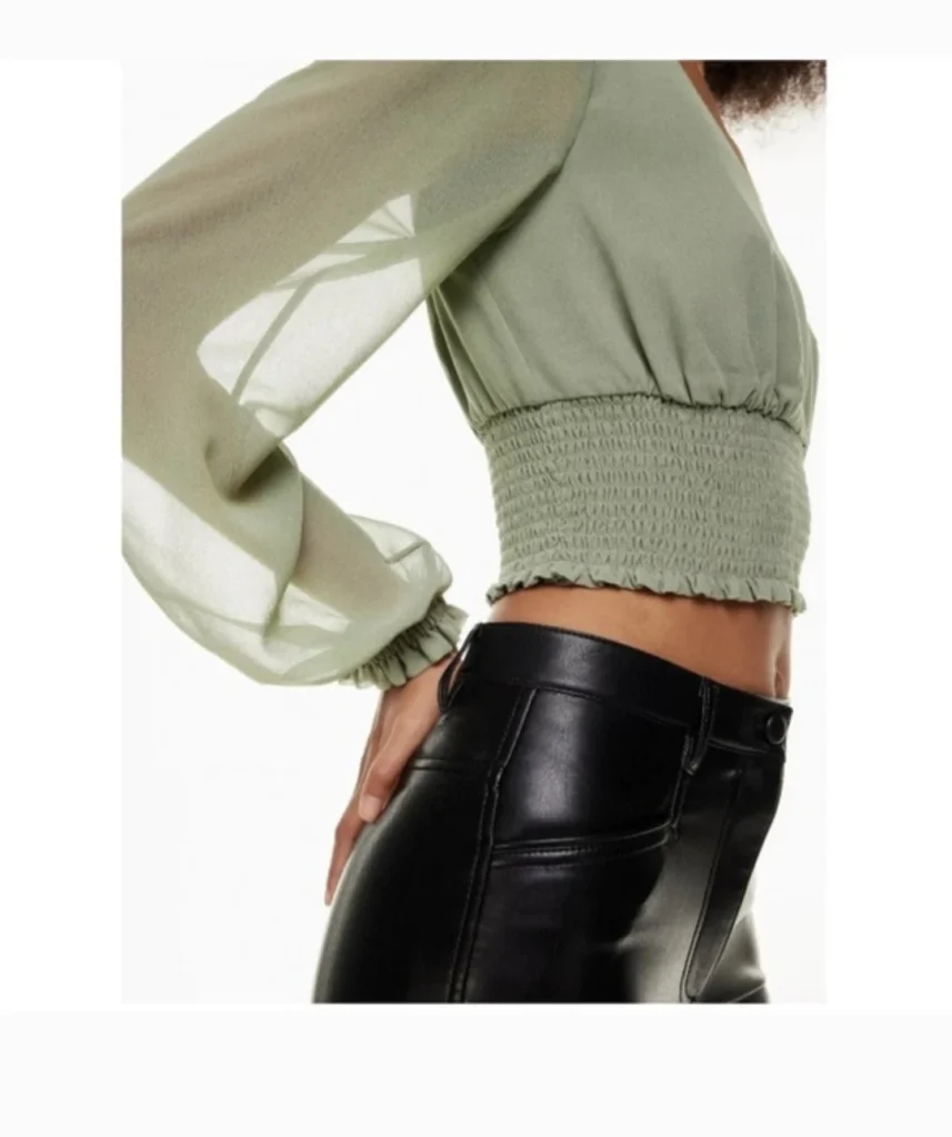 Image for Blouse Aritzia Wilfred Wistful