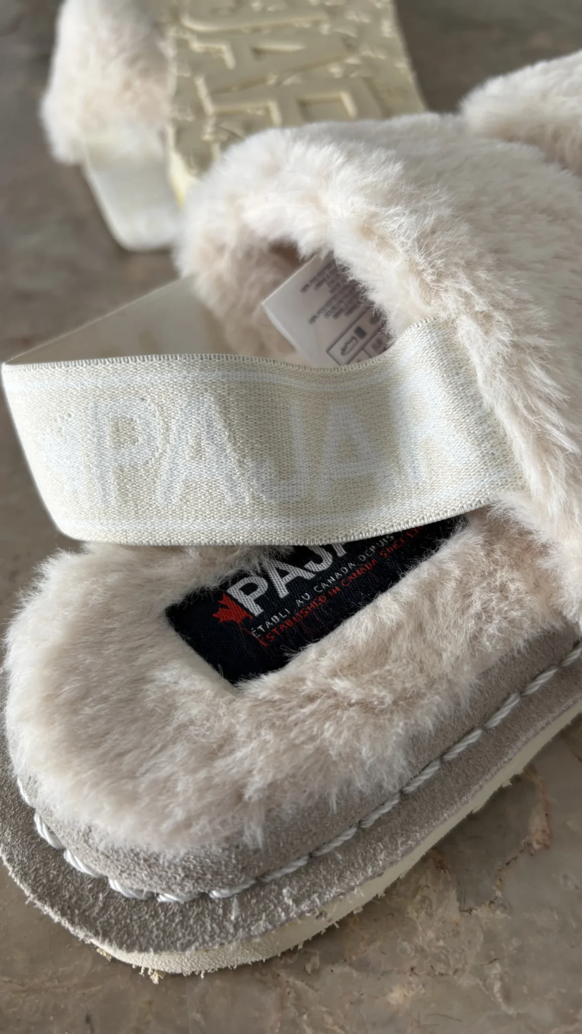 Image for Pajar faux fur sandal