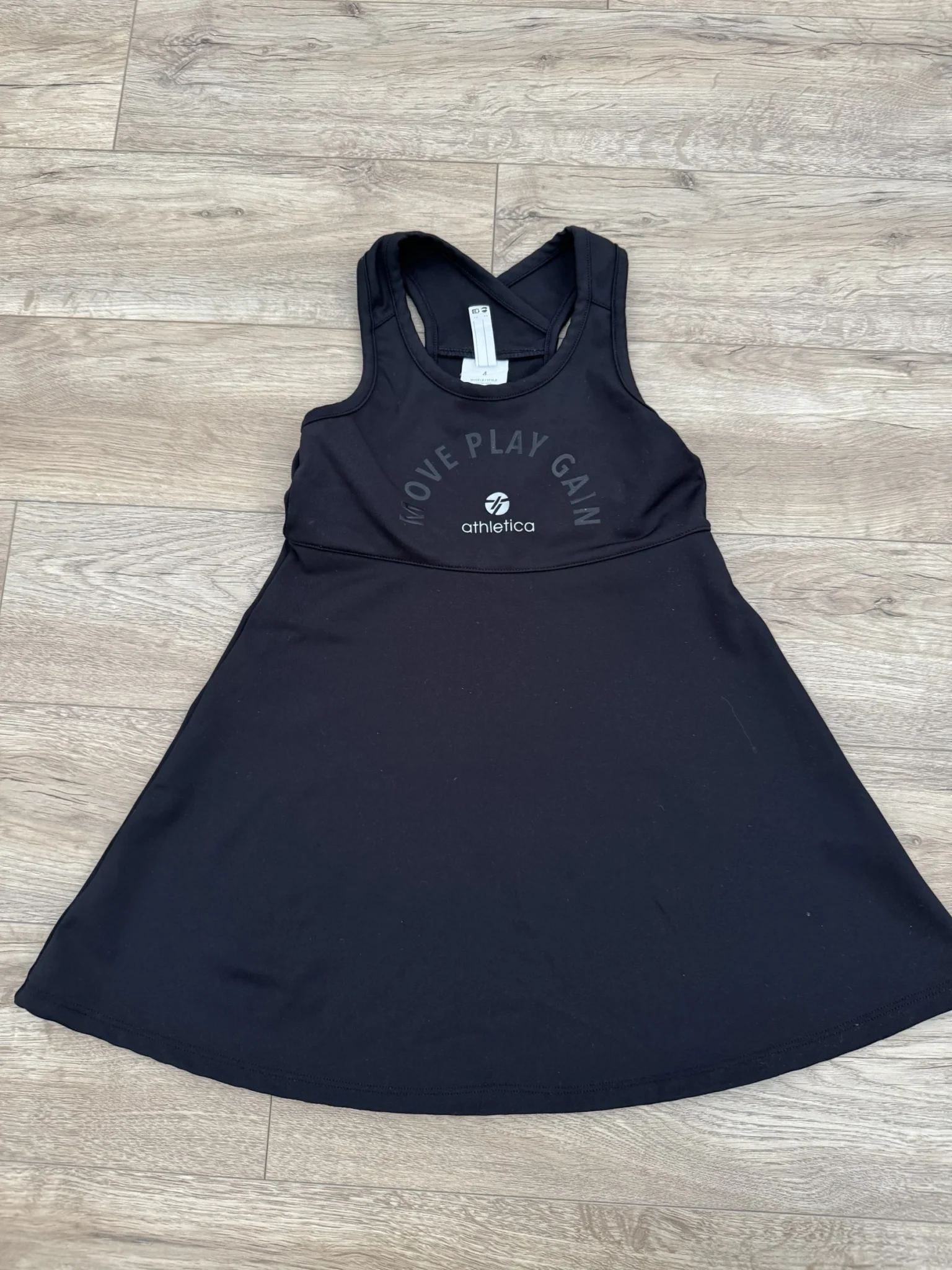 Featured image for 4 ans - Robe sport noir