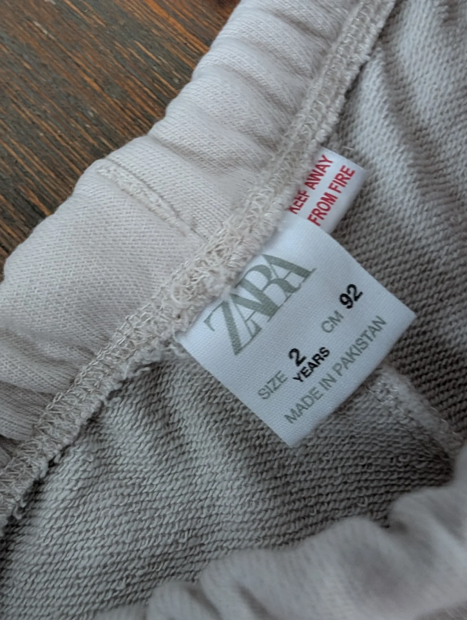 Image for Pantalon Zara 2 ans