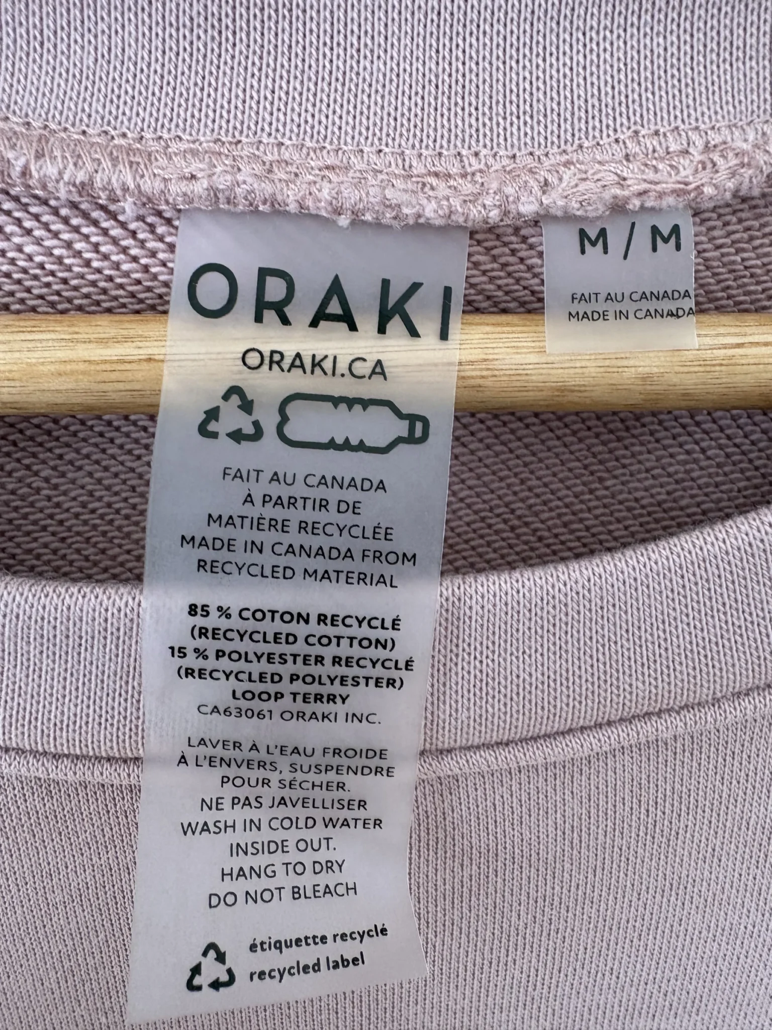 Image for Tunique rose poudré Oraki M
