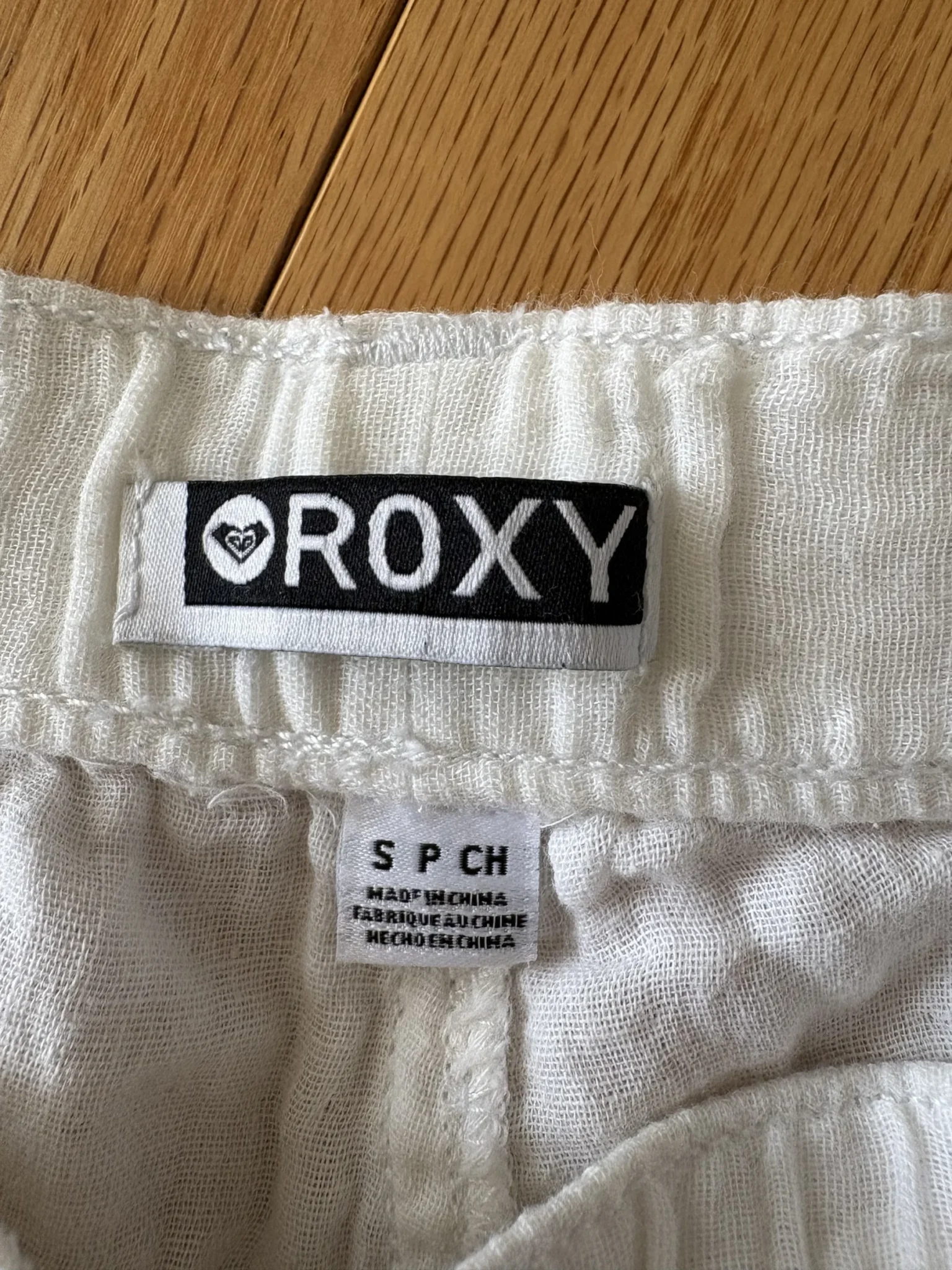 Image for White Roxy shorts