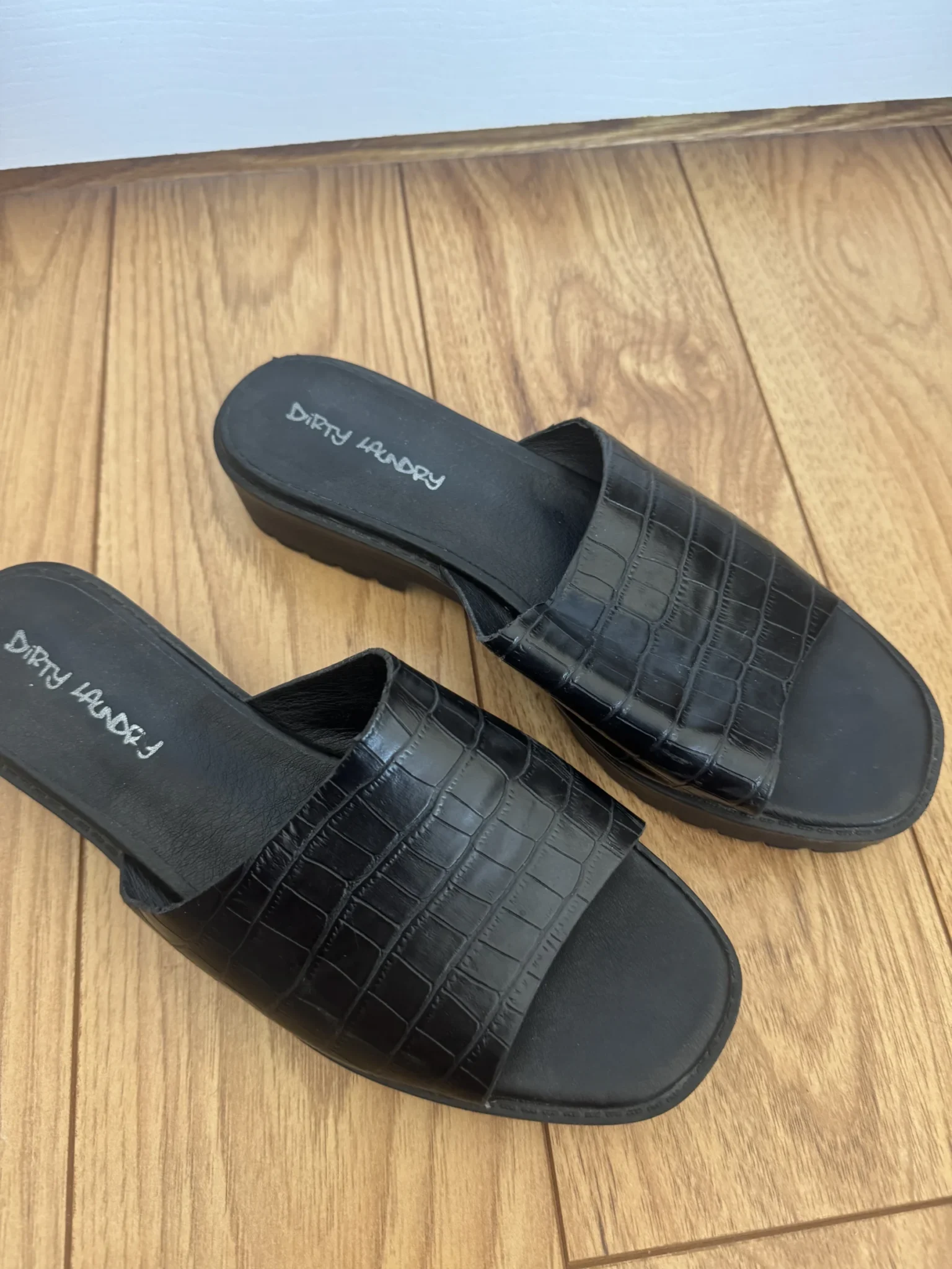 Image for Sandales à talon noires
