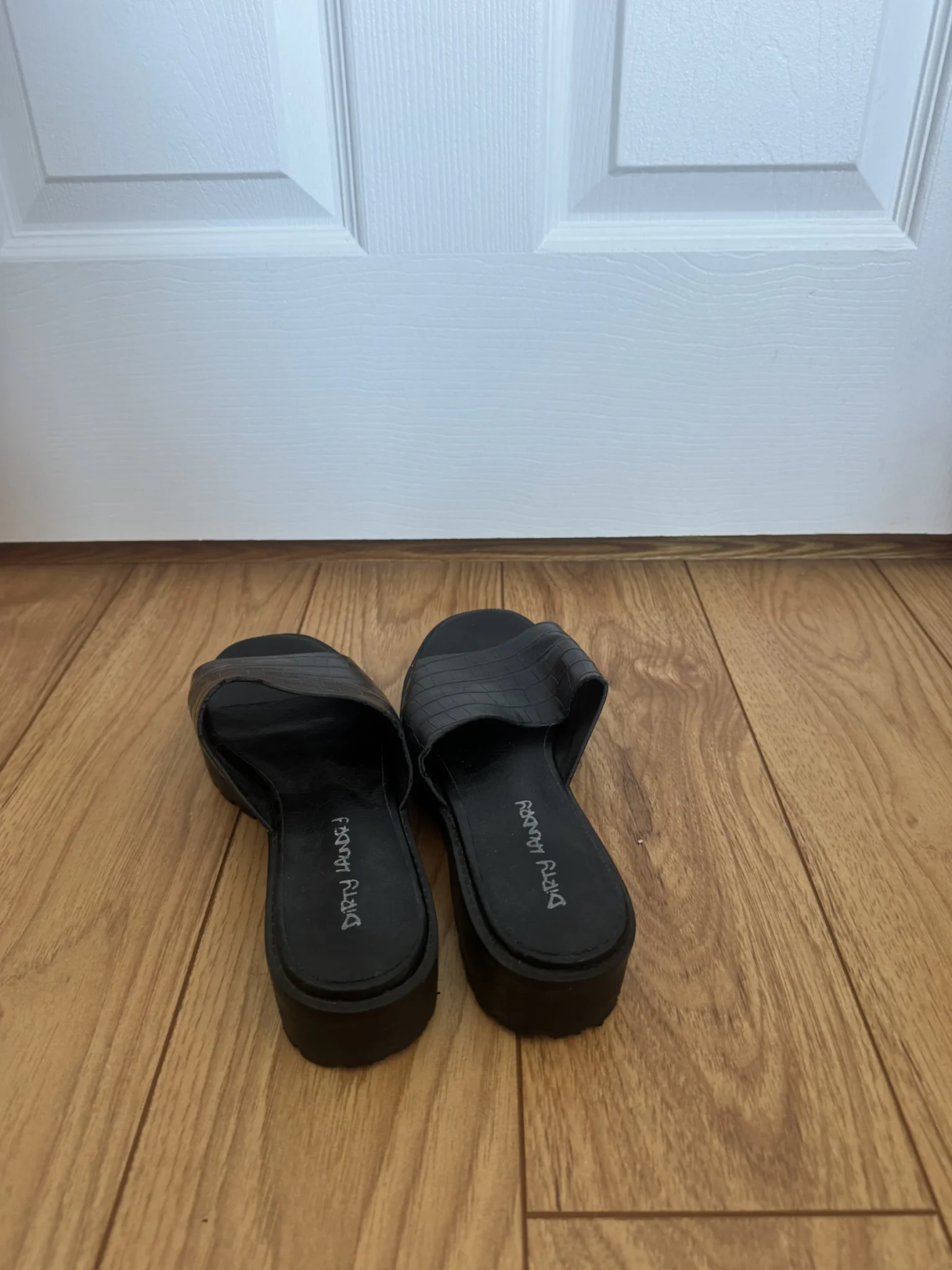 Image for Sandales à talon noires