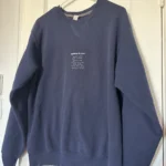 Featured thumbnail for Crewneck marine M C’est beau