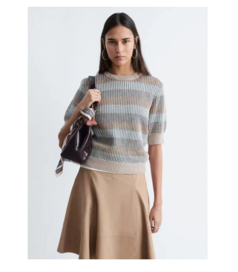 Image for And Other Stories Rib Knit T-Shirt XS