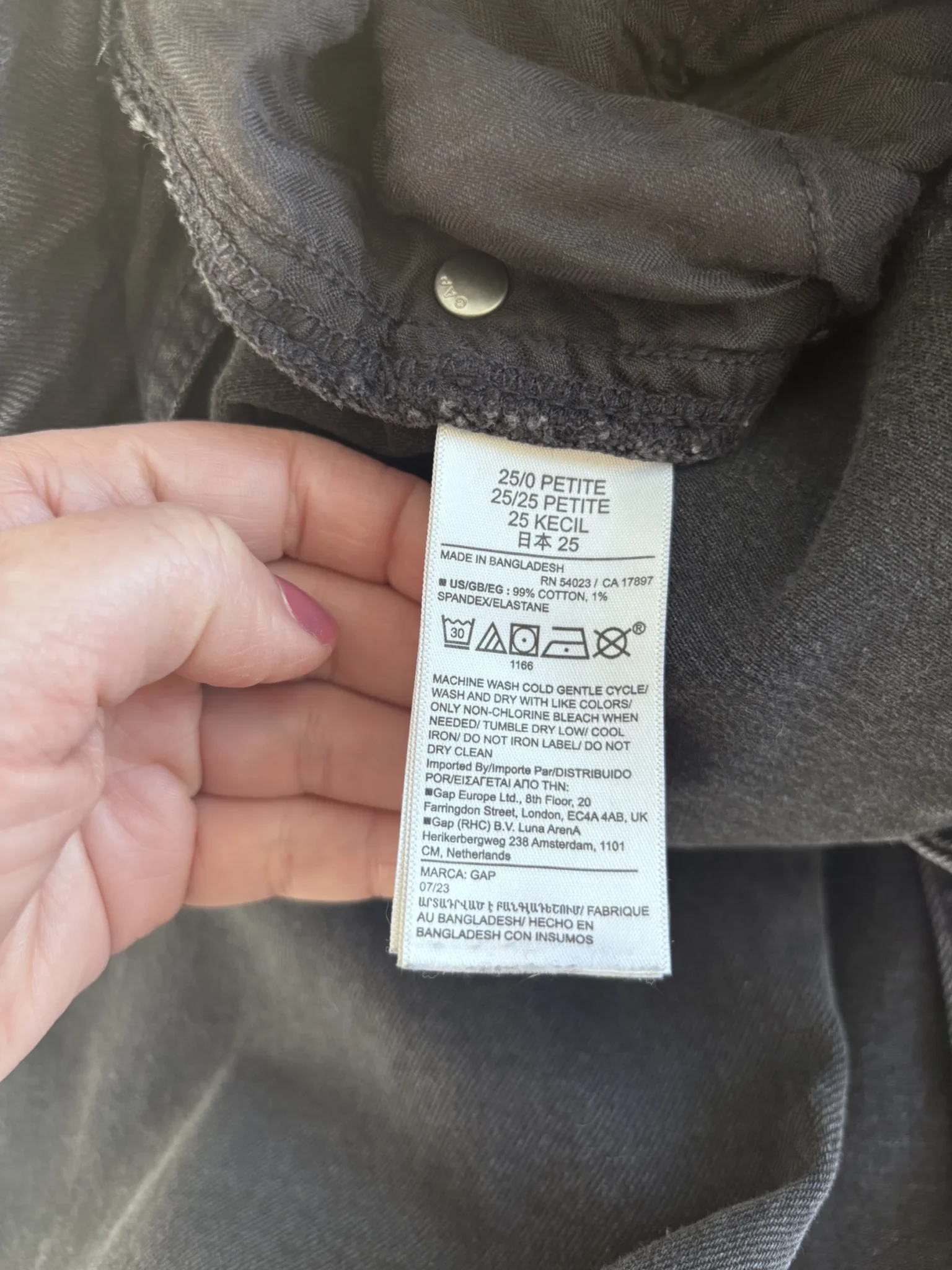 Image for Jupe jeans midi