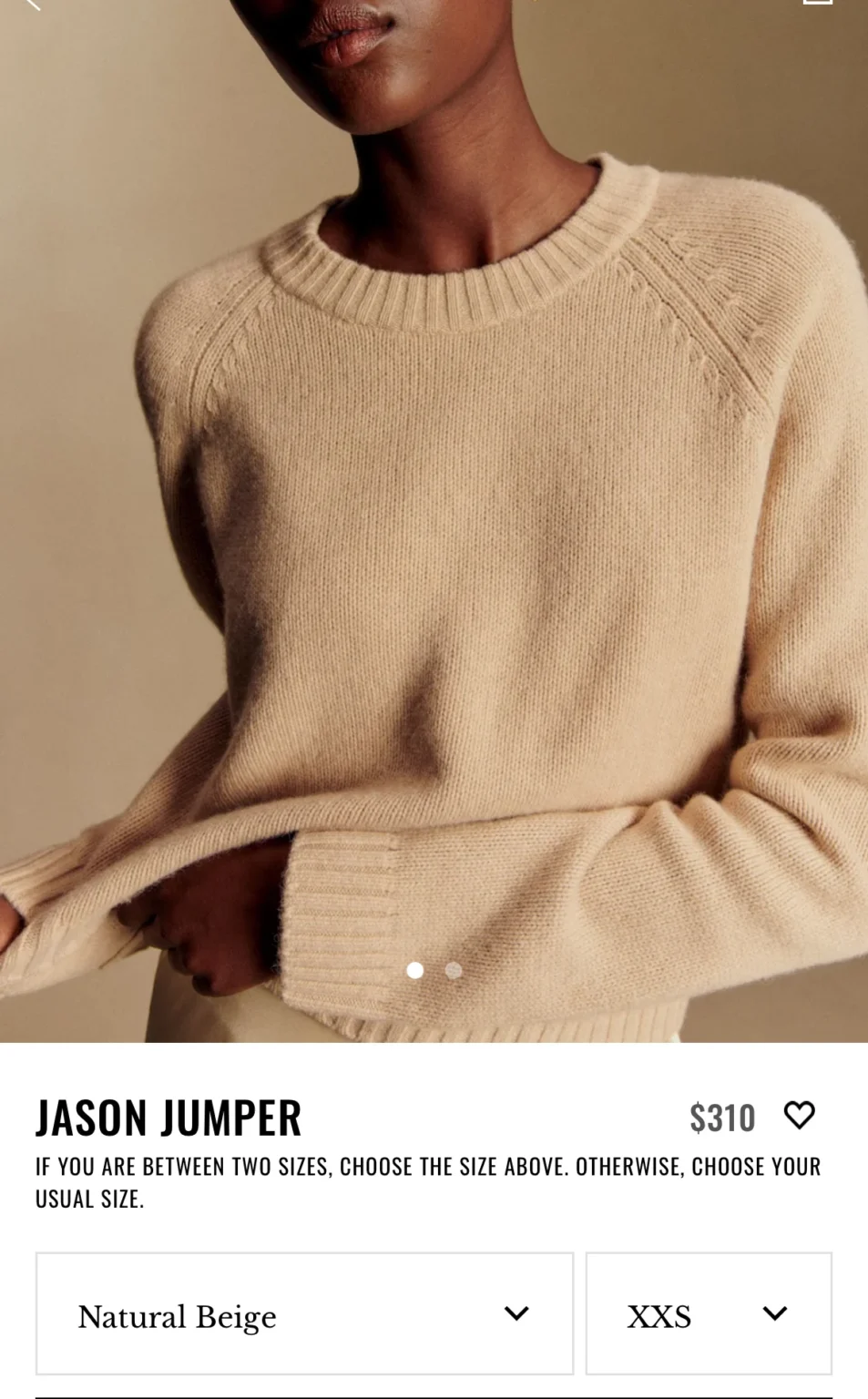 Image for Sézane Yak Jumper XXS
